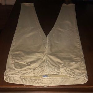 American Eagle tan stretch jeggings